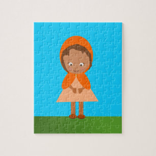 Petit chaperon orange Puzzle photo