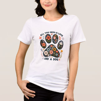 Petit chien TShirt Tee pour Amoureux des chiens Lo