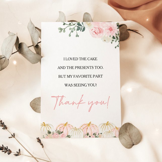 Petit Citrouille Premier anniversaire Carte de rem (Créateur téléchargé)