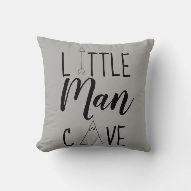 Petit coussin de Nursey de caverne d'homme (Recto)
