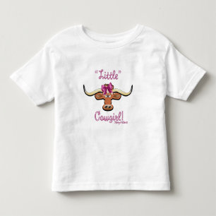Petit Cow-girl, T-Shirt Longhorn Cow