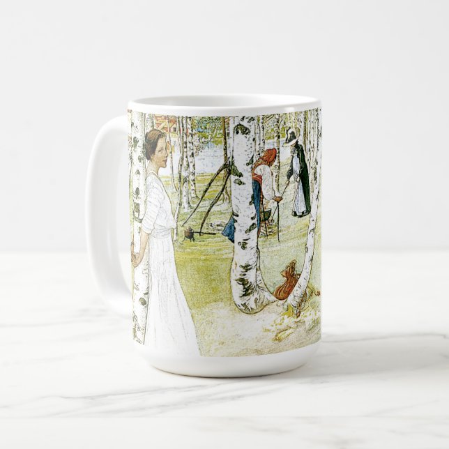 Petit déjeuner de Carl Larsson dans la tasse (Devant gauche)
