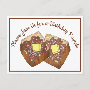 Petit-déjeuner français Brunch Party Invitation