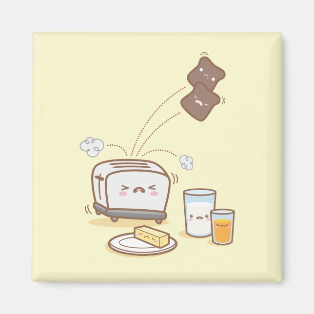 Petit-Déjeuner Magnet En Ruine (Devant)