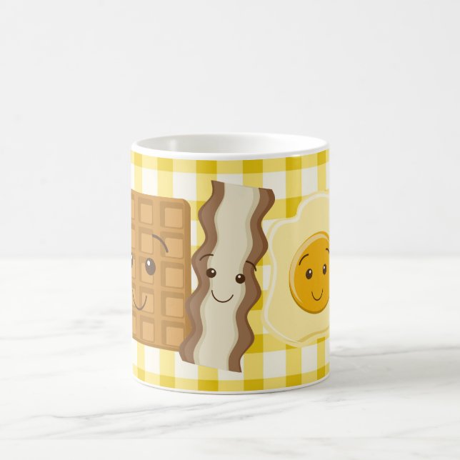 Petit-déjeuner mignon Mug (Centre)