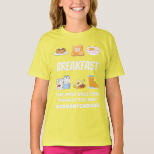 Petit-déjeuner passionnant T-shirt