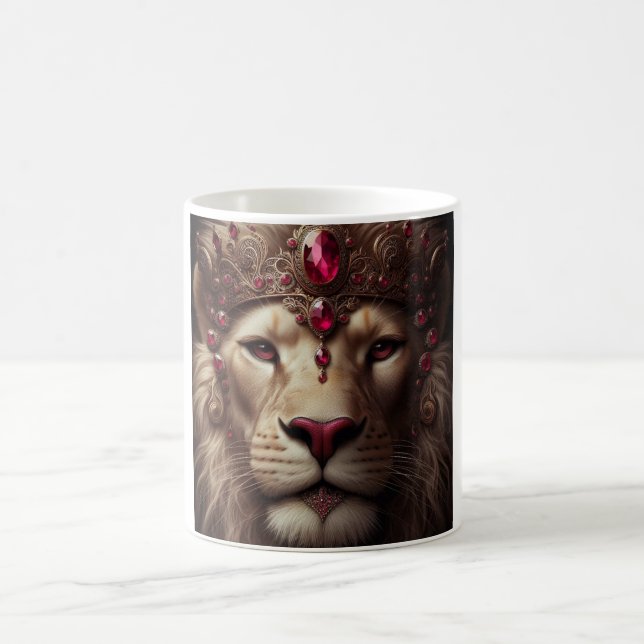 Petit-déjeuner tasse avec lion roi (Centre)