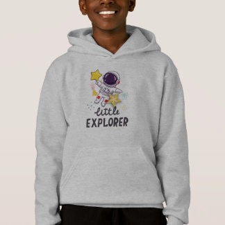 Petit explorateur enfants à capuche, Mignon astron