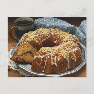 PETIT GÂTEAU AU CAFÉ BUNDT CARTE POSTALE