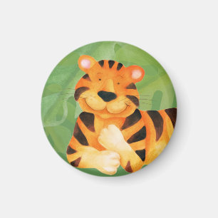 Petit gros tigre de chat aimant quotidien