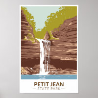 Petit Jean Staat Park Arkansas Vintag