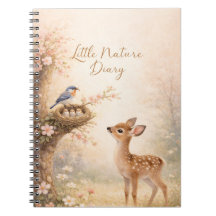 Petit Journal de la Nature Cahier Nid d'Oiseau Cer