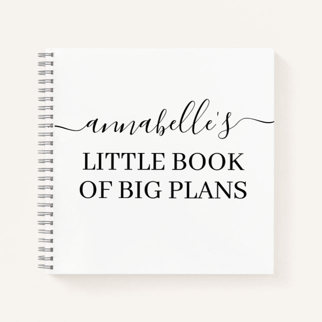 Petit Livre De Gros Plans Carnet (Devant)