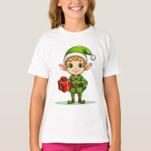 Petit Lutin de Noël – T-Shirt de vacances pour enf