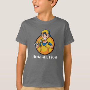 Petit M. Fix-it, aux yeux bleus, T-shirt personnal