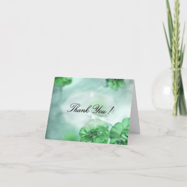 Petit Merci aux fleurs vertes (Devant)