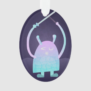 Petit Monstre Bleu Mignon