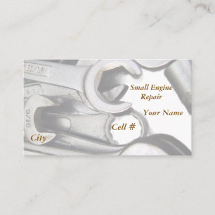 Petit moteur / Carte de visite de réparation autom
