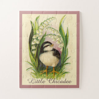 Petit oiseau noir Puzzle surdimensionné pour les e