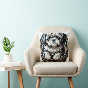 Petit Oreiller Shih Tzu Lance