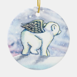Petit ours polaire décoration