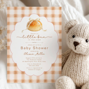 Petit Pain au Four Invitation à la Baby Shower