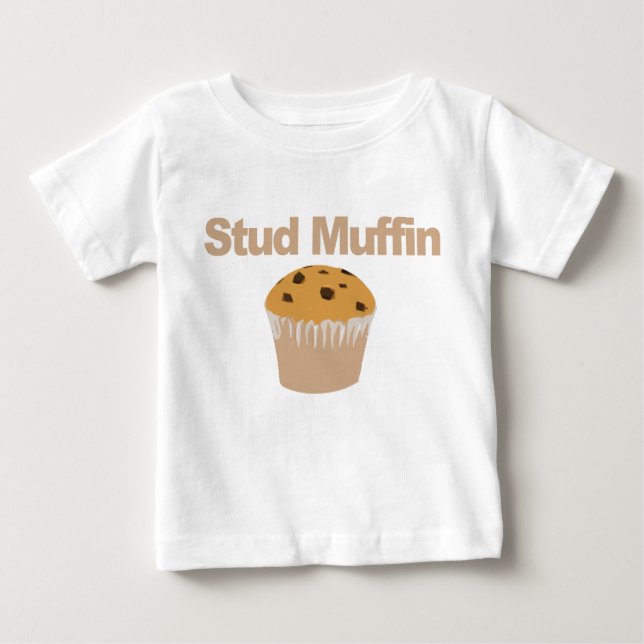 Petit pain de goujon, T-shirt drôle de bébé (Devant)