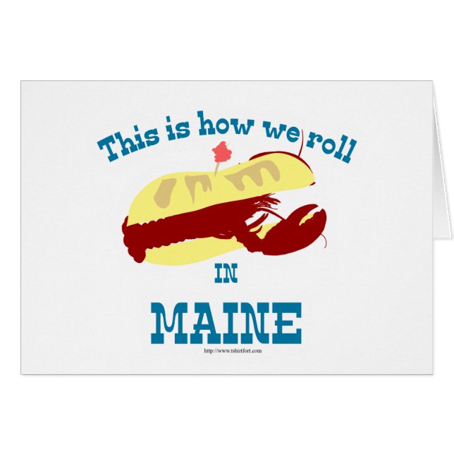 Petit pain de homard du Maine (Devant horizontal)
