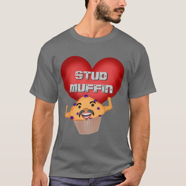 Petit pain drôle de goujon pour lui T-shirt de (Devant)