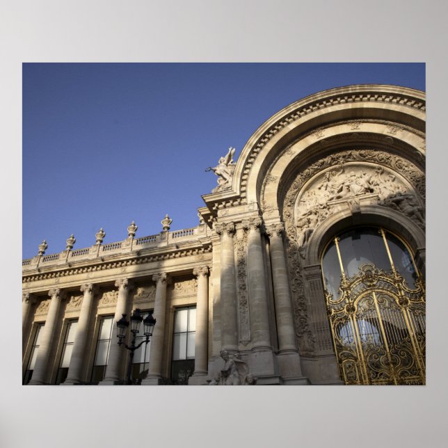 Petit Palais. Paris. Frankreich Poster (Vorne)