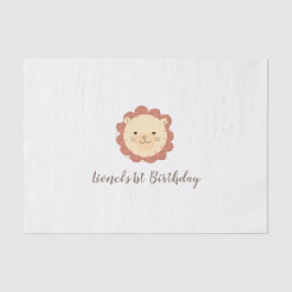 Petit papier de soie de soie personnalisé mignon