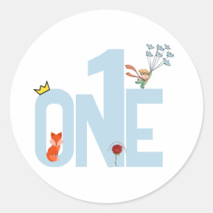 Petit Prince 1er Anniversaire Sticker
