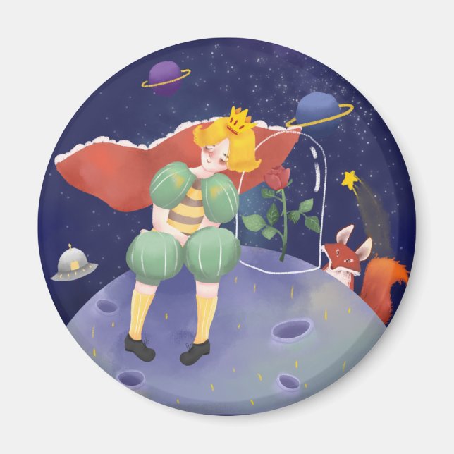 Petit Prince Magnet (Devant)
