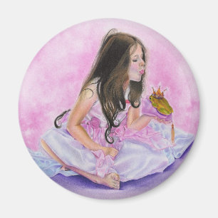 Petit Princesse Kissing Frog Magnet