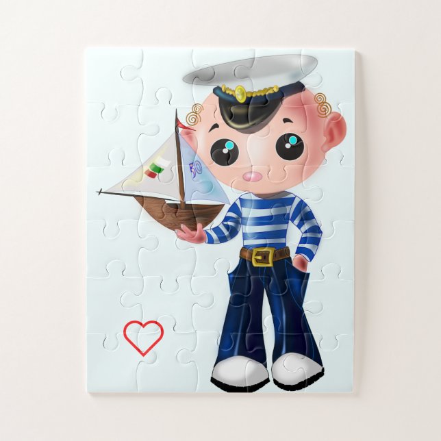 Petit Puzzle marin (Vertical)
