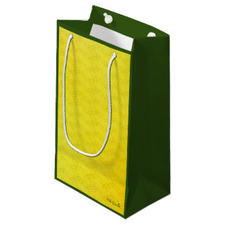PETIT SAC CADEAU 金の紗綾形 (和柄) スモールペーパーバッグ