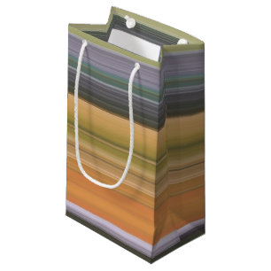 Petit Sac Cadeau Abstract #1: Yellow and grey