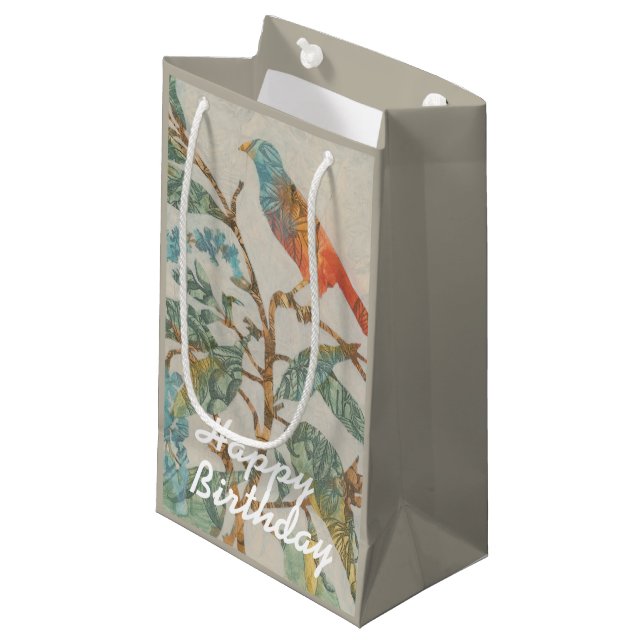 Petit Sac Cadeau Ajouter votre texte | Classement aérien II (Devant Angle)