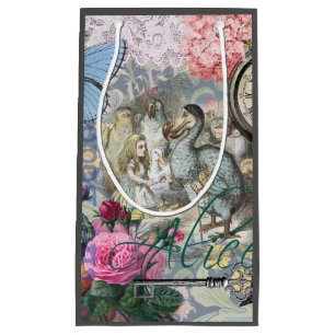 Petit Sac Cadeau Alice Classique Merveilleux Dodo Art Tenniel