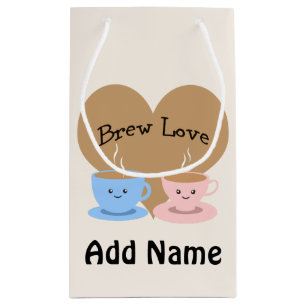 Petit Sac Cadeau Amour de Brew ! Tasses de café
