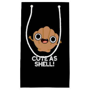 Petit Sac Cadeau Amusant Comme Shell Funny Seashell Pun Dark BG