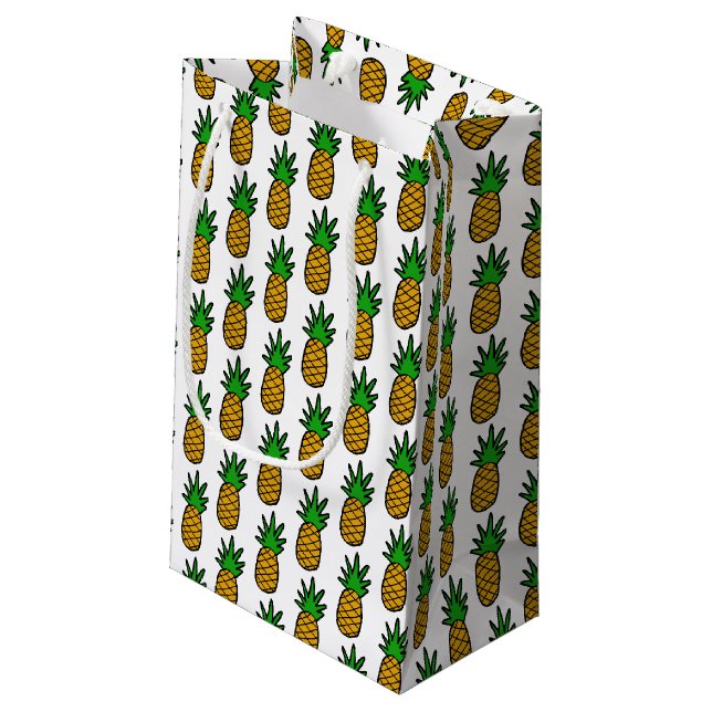 Petit Sac Cadeau Ananas (Dos Angle)