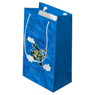 Petit Sac Cadeau Army Jet "Art by Kids"