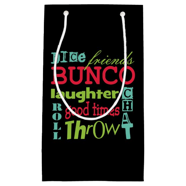 Petit Sac Cadeau Art de souterrain de Bunco (Devant)