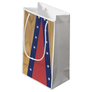 Petit Sac Cadeau Art Inspiré de l'Amérique   Drapeaux, Maillots & 4