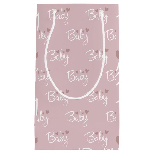 Petit Sac Cadeau Baby shower (Devant)