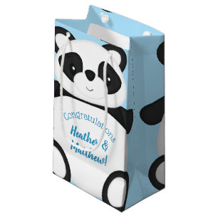 Petit Sac Cadeau Baby shower Panda Bear