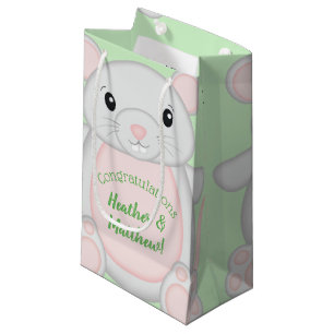 Petit Sac Cadeau Baby shower souris