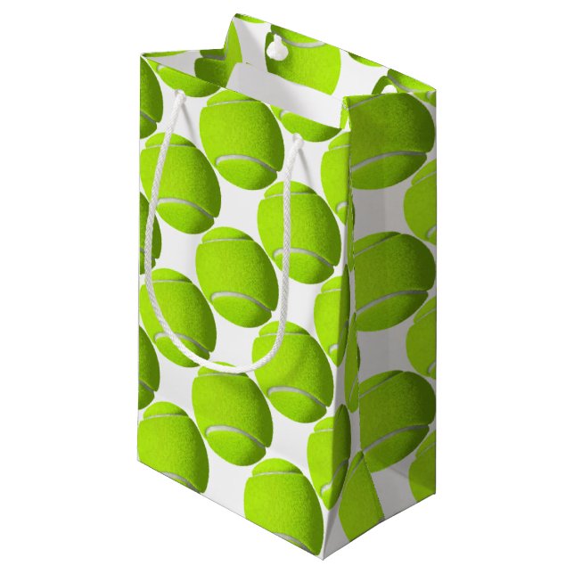Petit Sac Cadeau Ball de tennis (Devant Angle)