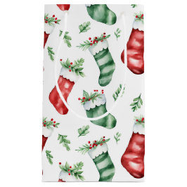 Petit Sac Cadeau Bas de Noël